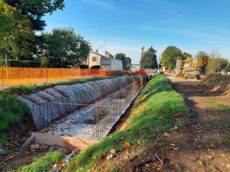 Realizzazione di una nuova pista ciclopedonale